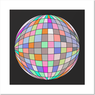 Disco Ball Posters and Art